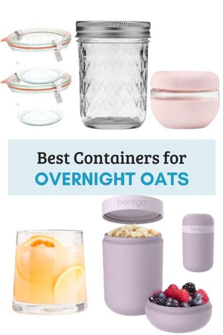 The 5 Best Containers For Overnight Oats
