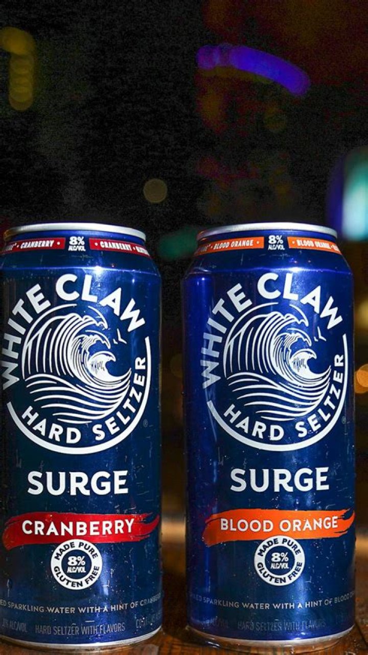White Claw Classic Vs. White Claw Surge